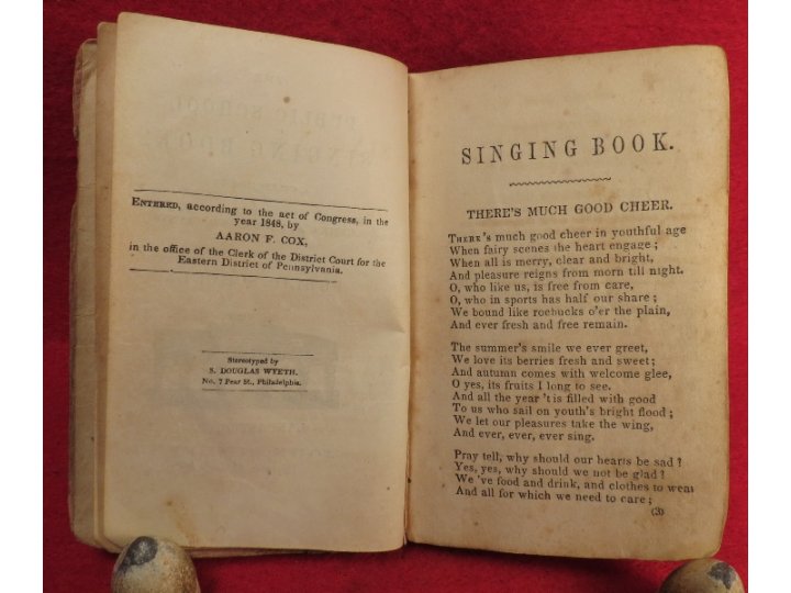 Public School Singing Book