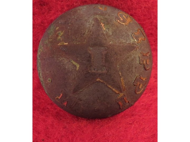 Mississippi Infantry Coat Button