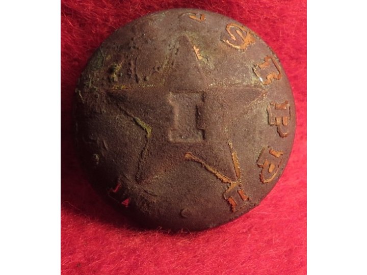Mississippi Infantry Coat Button