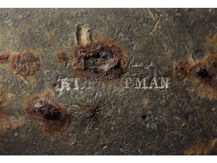 Eagle Plate Marked "J. I. Pittman"
