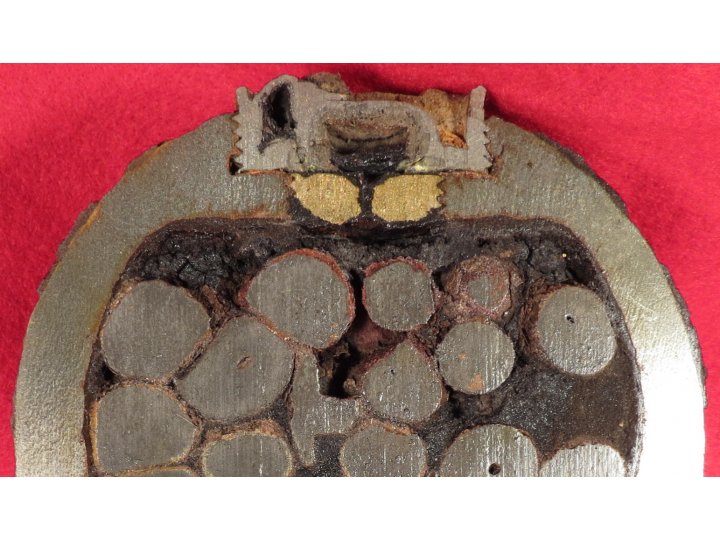 Confederate 12 Pounder "Bormann Fuzed" Half Case-Shot Shell