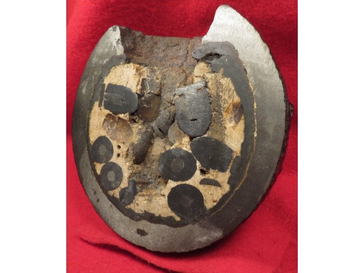 12 Pounder Cannonball Case-Shot Half for use w/ Rare Wright Time Fuze