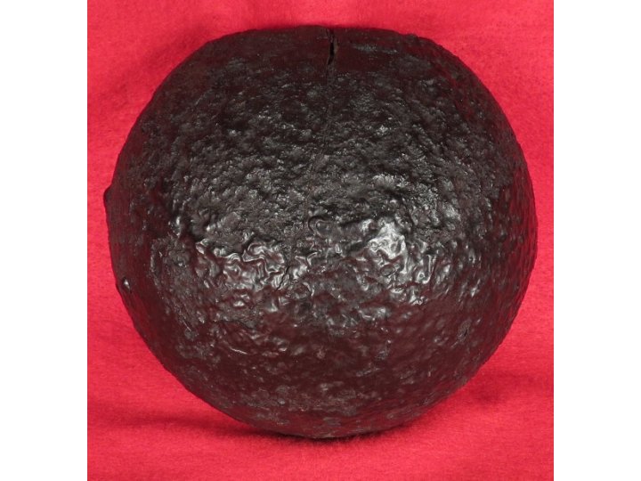 12 Pounder Cannonball Case-Shot Half for use w/ Rare Wright Time Fuze