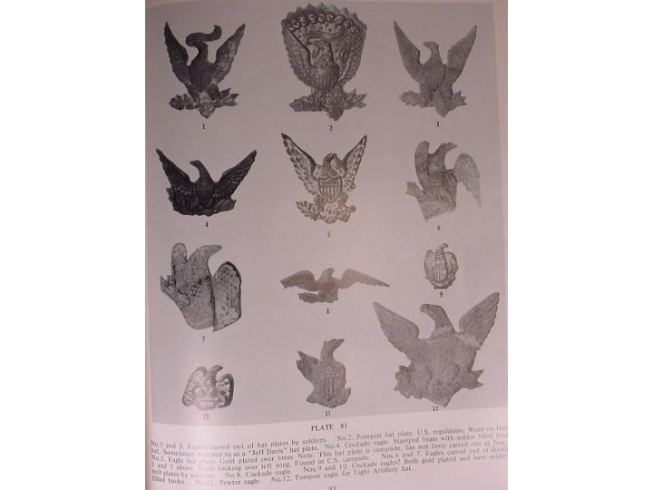 Excavated Artifacts from Battlefields and Campsites of the Civil War 1861-1865