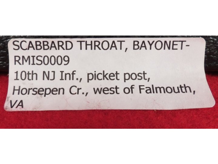 Bayonet Scabbard Throat
