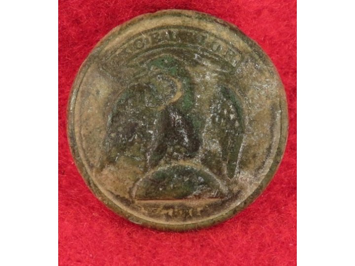 New York Early Militia Coat Button 