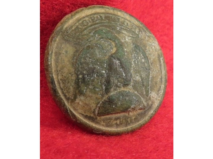 New York Early Militia Coat Button 