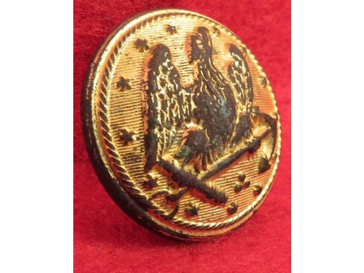 Navy Coat Button