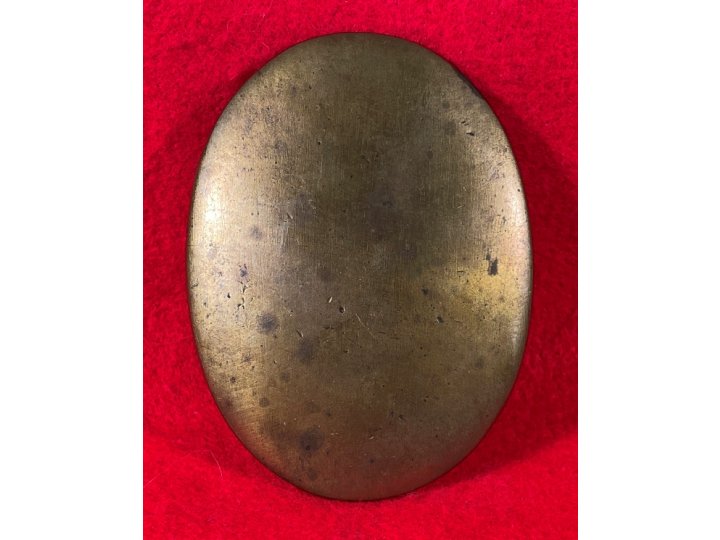 War of 1812 Militia Shoulder Belt Plate - Sackets Harbor - Published