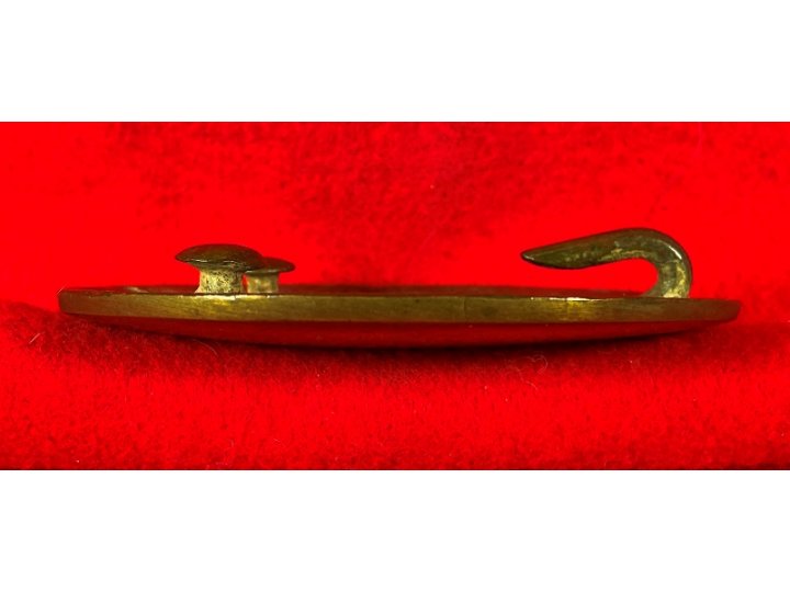 War of 1812 Militia Shoulder Belt Plate - Sackets Harbor - Published