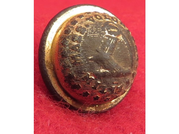 Massachusetts State Seal Cuff Button