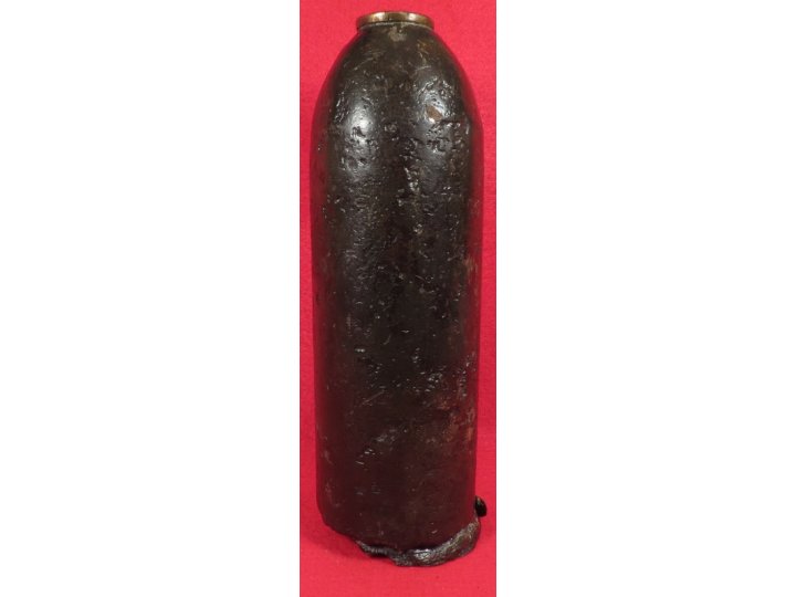 CS 2.9 Inch Long Model Read Artillery Shell - Brass Fuze Plug