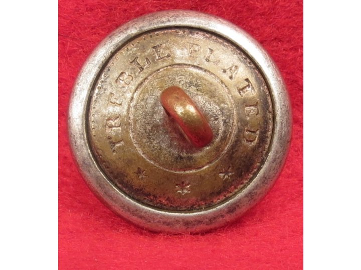 Pre-Civil War Infantry Coat Button - Silvered