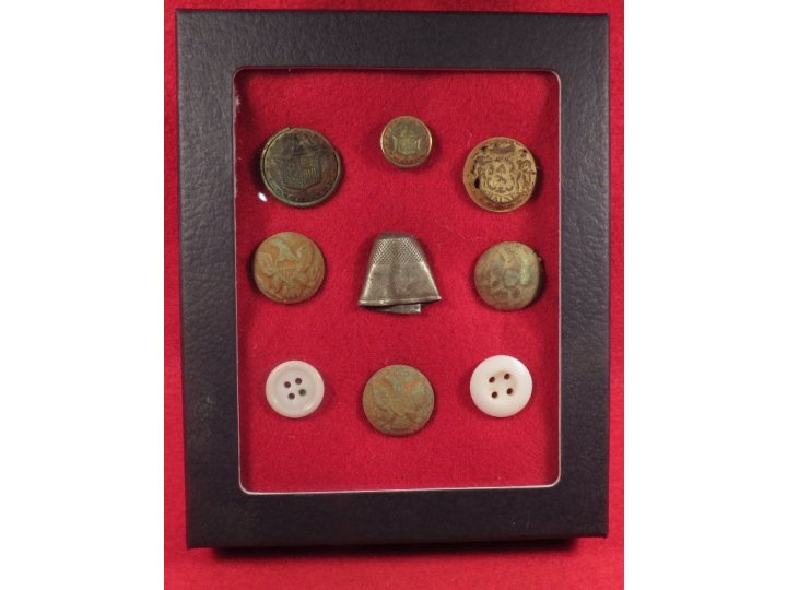 Excavated Civil War Relics