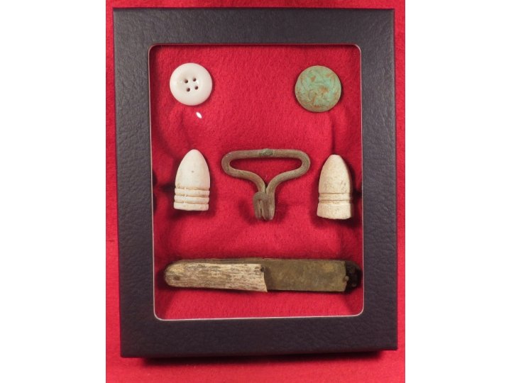 Excavated Civil War Relics