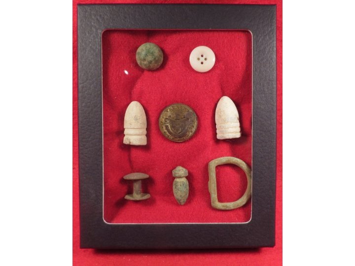 Excavated Civil War Relics