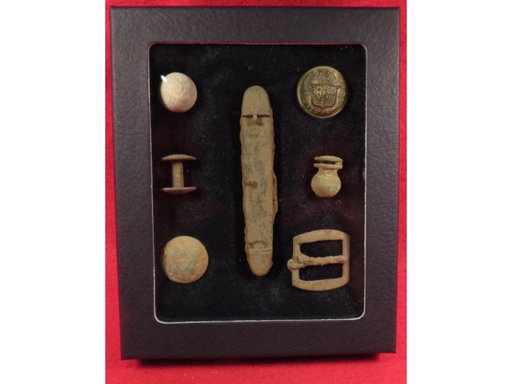 Excavated Civil War Relics