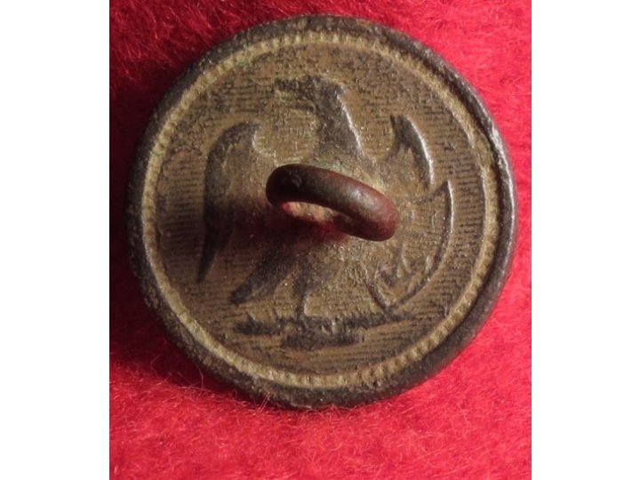 Flat Cuff Button - Eagle Back Mark