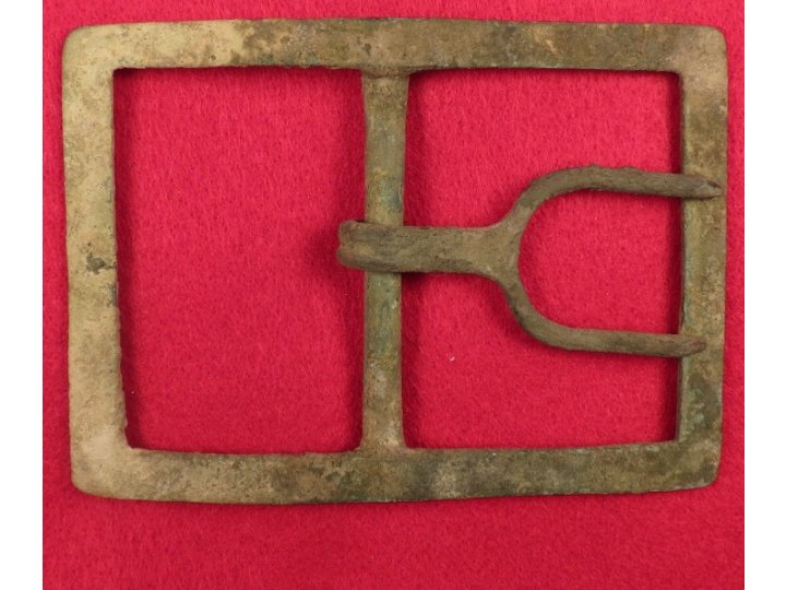 Confederate Frame Belt Buckle - "U" Tongue