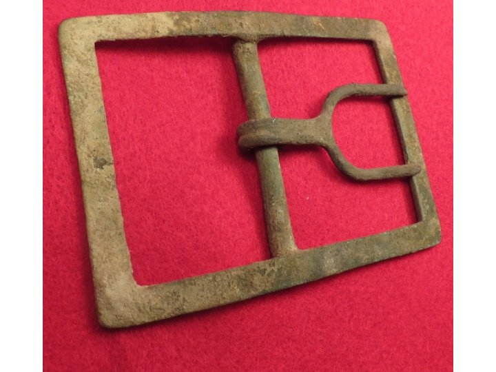 Confederate Frame Belt Buckle - "U" Tongue