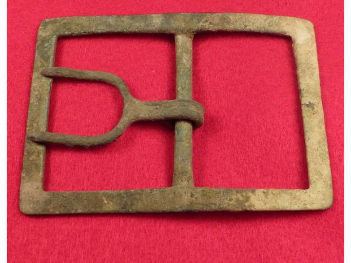 Confederate Frame Belt Buckle - "U" Tongue