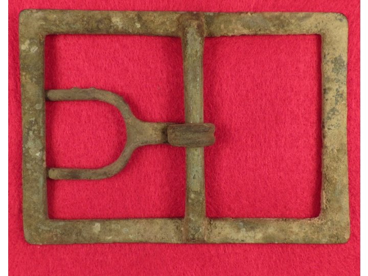 Confederate Frame Belt Buckle - "U" Tongue