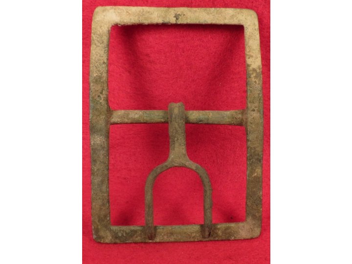 Confederate Frame Belt Buckle - "U" Tongue