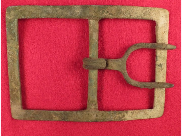 Confederate Frame Belt Buckle - "U" Tongue