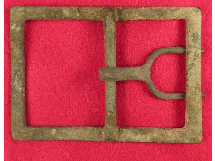 Confederate Frame Belt Buckle - "U" Tongue