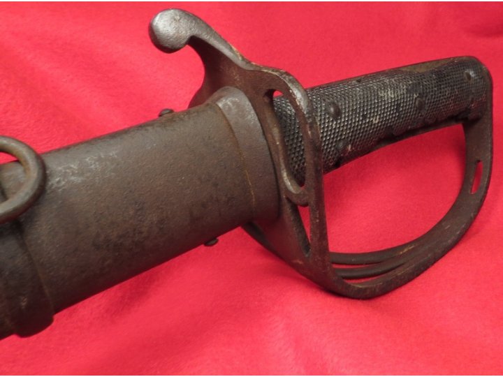 British Pattern 1853 Cavalry Sabre with Scabbard