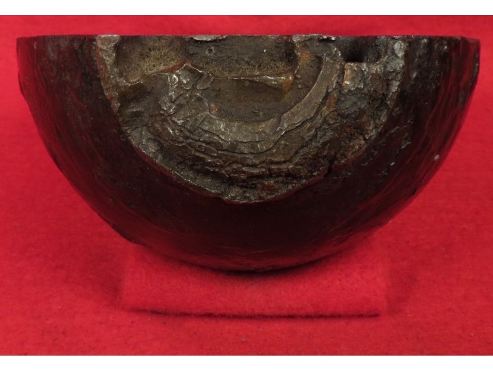 Confederate Six Pounder Bormann Fuzed Half Case-Shot Shell 