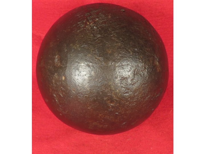 Confederate 12 Pounder Solid Shot Cannonball