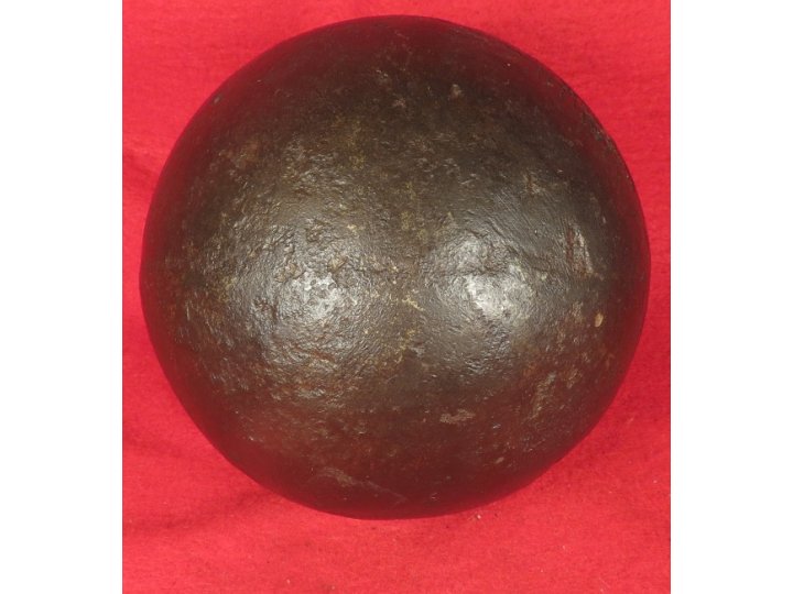 Confederate 12 Pounder Solid Shot Cannonball