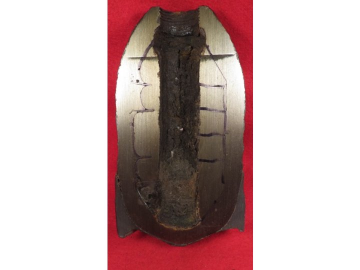 Confederate Imported British 3.5 Inch Britten Half Case-Shot