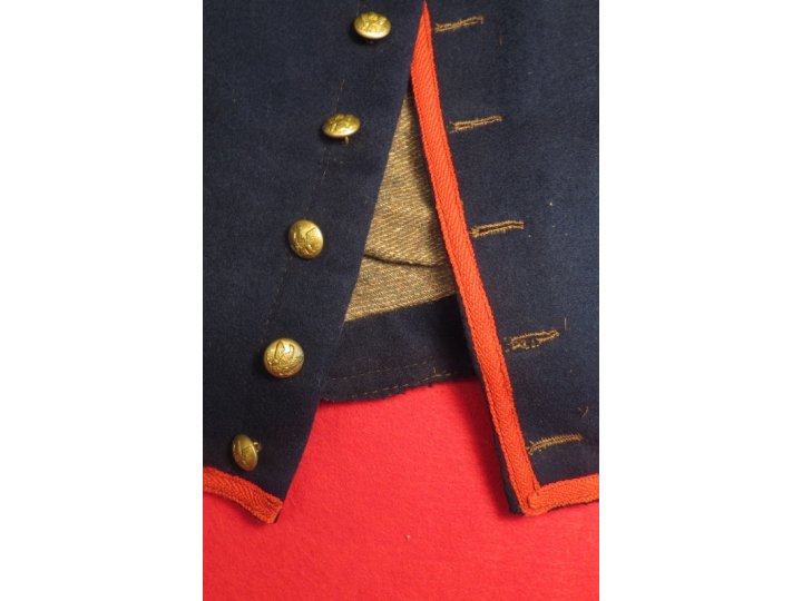 U.S. Regulation Civil War Light Artillery Shell Jacket 