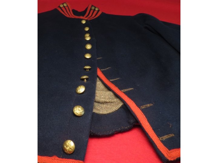 U.S. Regulation Civil War Light Artillery Shell Jacket 