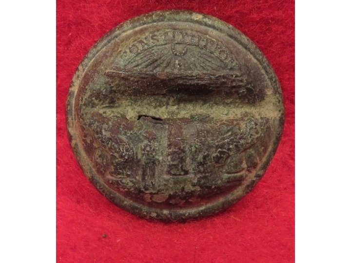 Georgia State Seal Coat Button - STRUCK!