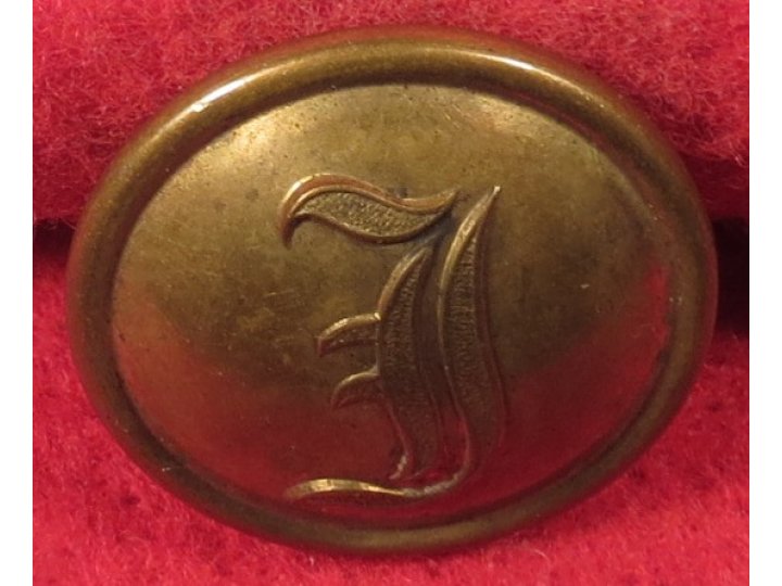 Confederate Script Infantry Button - William Bird Co. / London