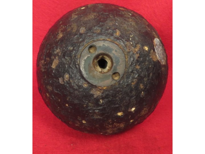 Confederate 12 Pounder Side-Loader Case-Shot Shell