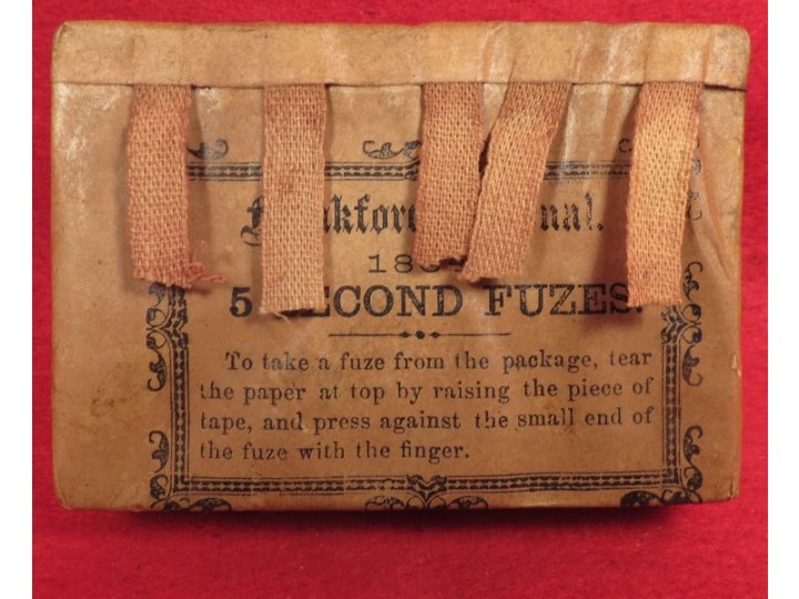 1864 Frankfort Arsenal Fuze Pack