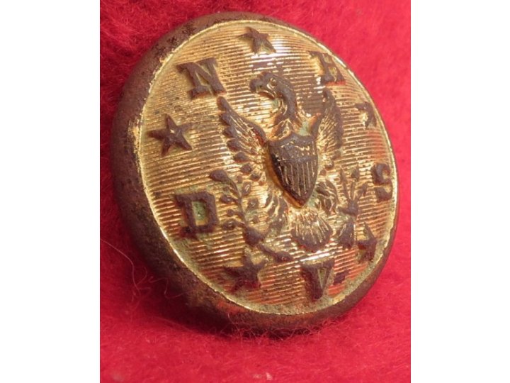 National Home Disabled Solders & Veterans Coat Button - Post War