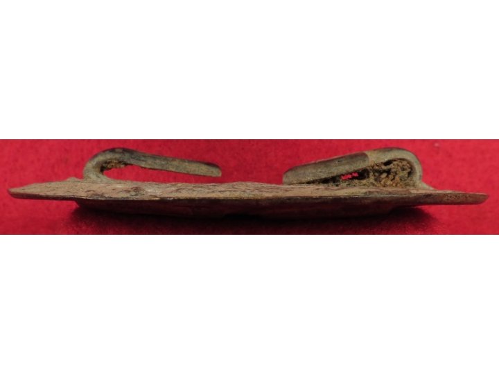 US Waist Belt Buckle - Rare "E. GAYLORD" Marked Small Size - Catlett Brother's Collection