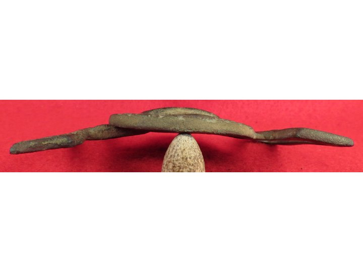 Confederate Two-Piece Tongue and Wreath Belt Buckle - "Leech and Rigdon" - Catlett Collection