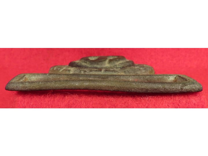 Confederate Two-Piece Tongue and Wreath Belt Buckle - "Leech and Rigdon" - Catlett Collection
