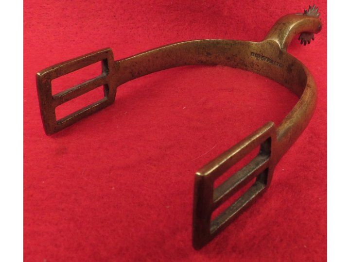 US Model 1859 Brass Spur Marked ''HORSTMANN"