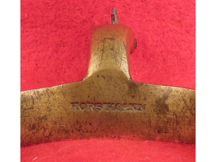 US Model 1859 Brass Spur Marked ''HORSTMANN"