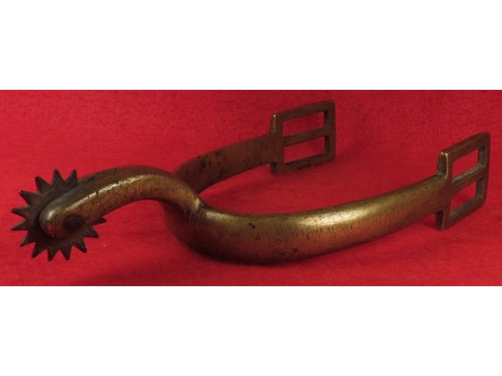 US Model 1859 Brass Spur Marked ''HORSTMANN"