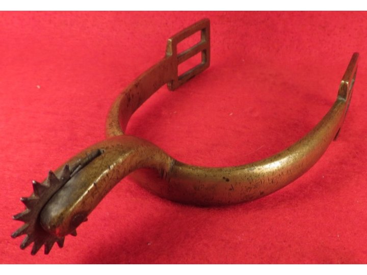 US Model 1859 Brass Spur Marked ''HORSTMANN"