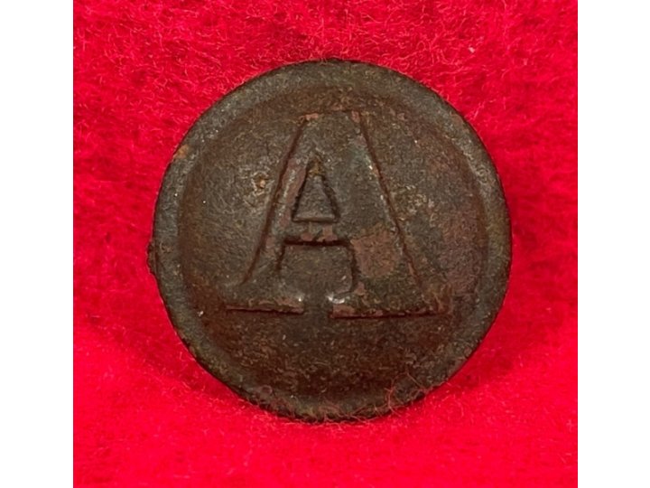 Confederate Artillery Coat Button - Front Only