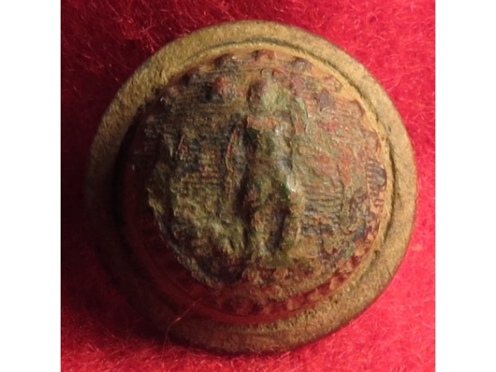Virginia State Seal Cuff Button